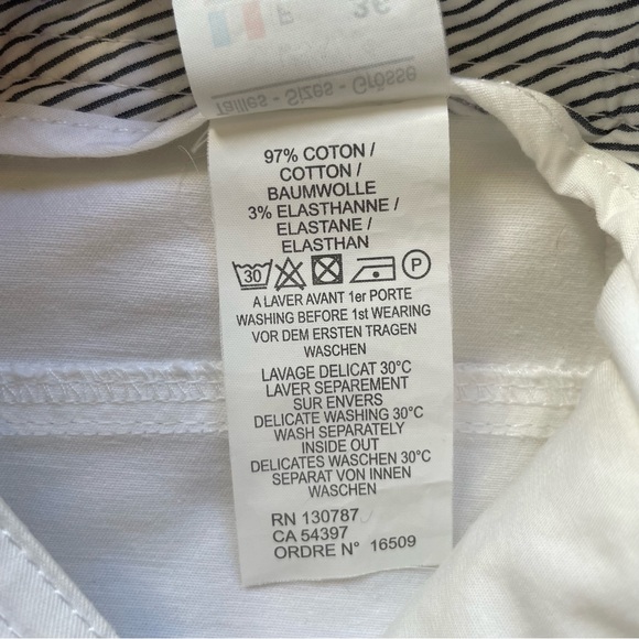 Saint James white cotton skirt - Picture 13 of 16